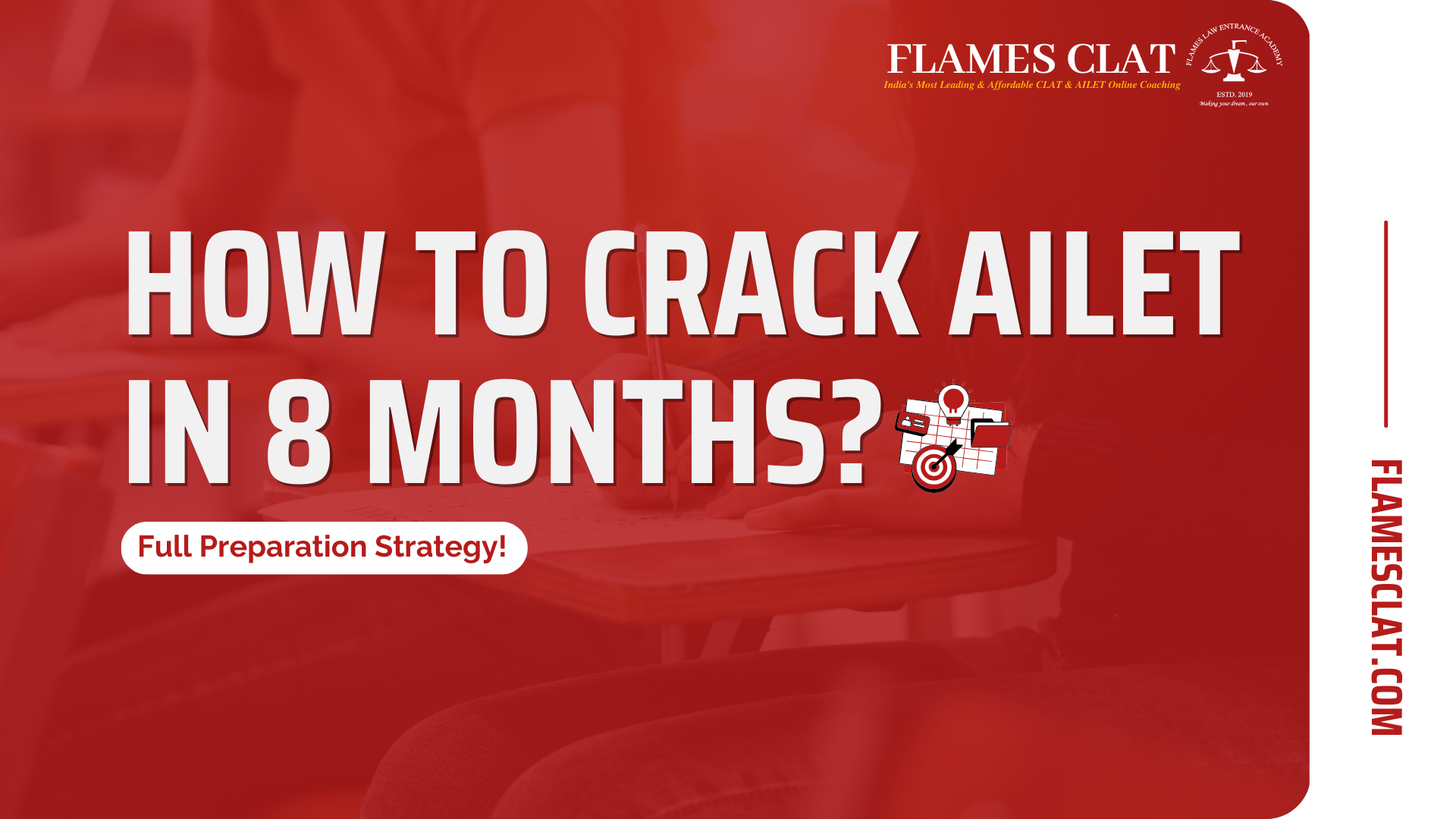 How TO CRACK  AILET IN 08 MONTHS ? - CLAT coaching insights